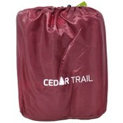 Wholesale - 2pk 70"x30" Sleeping Bag Burgandy with Carrying Case CEDAR TRAIL C/P 5, UPC: 041979210915